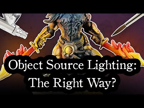 Best Way To Paint Object Source Lighting? OSL Ultimate Guide
