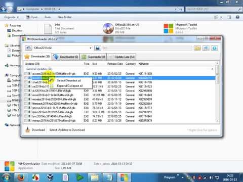 How to update Office 2016