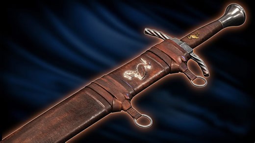 I crafted a stunning scabbard for my sword