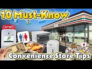 10 Essential Tips for Japanese Convenience Store / Things to Know Before Visiting Japan / Konbini
