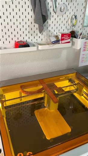 Engraving a Dollar Tree bamboo cutting board (settings below) #xtoolm2 #easymode