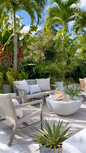 41K views · 105 reactions | The relaxed, sun-drenched look of our Indio Coastal set helped turn @chic_martha’s backyard into an outdoor oasis. Turn your own backyard into a retreat—now with up to 50% off outdoor during our Memorial Day Sale: https://bit.ly/3WXTXQu | Pottery Barn | Facebook