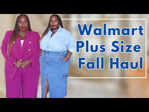 Fall WALMART Plus Size Clothing Haul