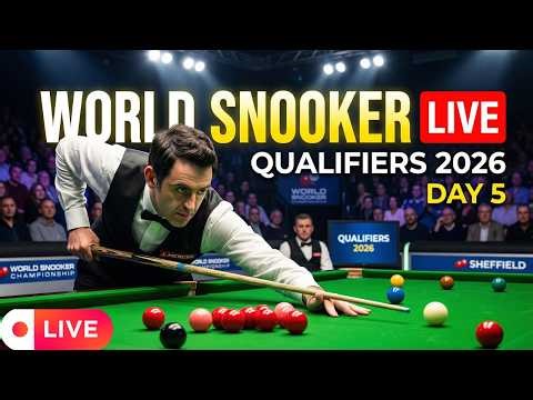World Championship Snooker LIVE Scores | 2026 Qualifiers Quarter Finals Today