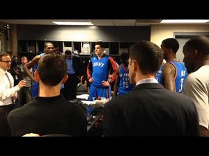 All Access: Oklahoma City Thunder Locker Room Celebration