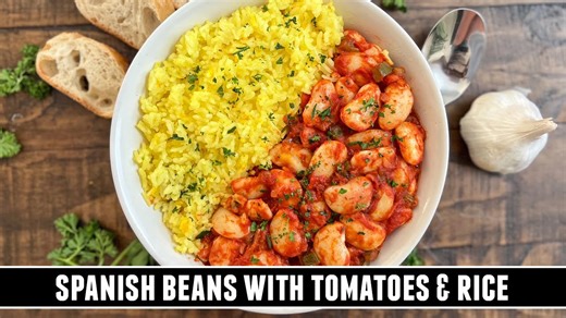 Spanish Beans With Tomatoes & Rice | Heart-Healthy 30 Minute Recipe