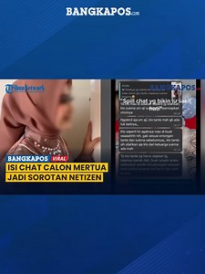 775K views · 2.3K reactions | Seorang wanita gagal nikah karena bermasalah dengan calon ibu mertua. Wanita tersebut tak ragu membagikan chatnya di sosial media. | Bangka Pos | Facebook
