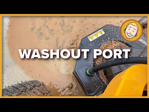 How to Install a WATER WASHOUT PORT on your Zero Turn Mower to clean under the deck