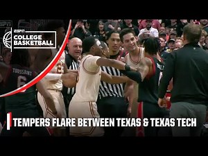 Texas player ejected, Texas Tech given tech after fans throw objects onto court