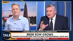 Gary Lineker has criticized the BBC for pulling its controversial Gaza documentary. "This is virtue signalling." | TalkTVUK