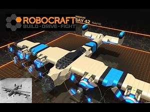 Robocraft Let's build - Propeller B-24 Liberator