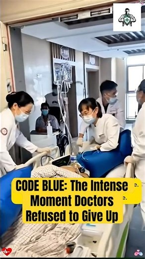 CODE BLUE: The Intense Moment Doctors Refused to Give Up #viral