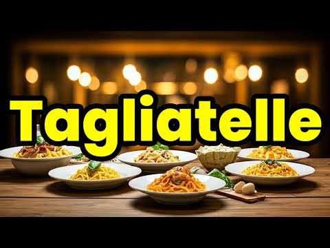 Tagliatelle Pronunciation | How To Say Tagliatelle | What is Tagliatelle