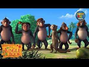 Jungle Book Cartoon For Kids | Mega episode | Elephant Video | Mowgli Adventure