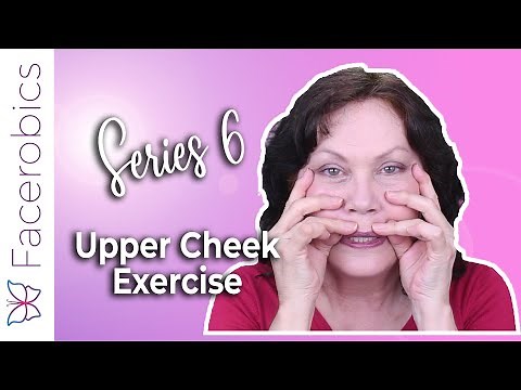 Flat Face Exercise To LIFT SAGGING CHEEKS | Facerobics Series 6