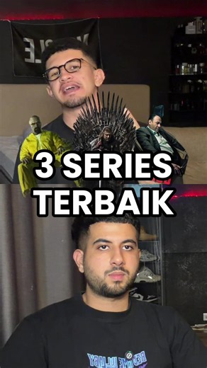 SERIES TERBAIK MENURUT KALIAN APA?🤔 #felandfeezy #indonesia #seriesterbaik #gameofthrones #breakingbad