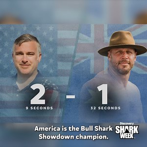 America's bull sharks take the crown 👑 #SharkWeek | Shark Week