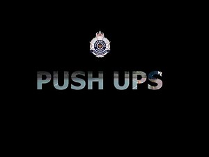 Applied Police Skills Assessment - Push Ups