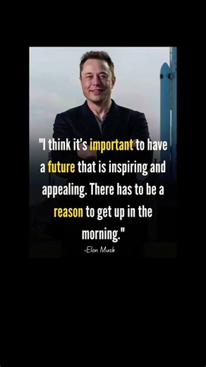 An inspiring future gives us a reason to rise every morning and build beyond limits. Today
