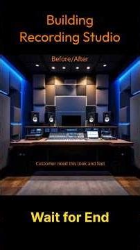 How We Built a Professional Music Recording Studio | Before & After Acoustic Treatment