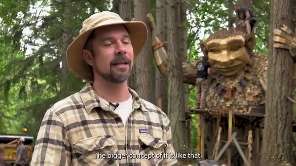 Issaquah recently gained a welcoming and friendly giant troll, named Jakob Two Trees. His creator, environmental artist Thomas Dambo, shares his inspirations and passion for sustainability with us in a recent interview. Watch the whole interview: bit.ly/Troll_Interview | City of Issaquah - Government