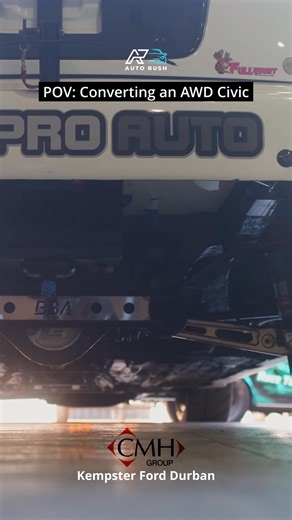 Dom decided to take the drivetrain from a Honda Orthia 4-wheel drive SUV for his Civic. What supposed to be a "bolt-on" conversion ended up taking a good few years to perfect. But they've now managed to get this K-series to sing like Adele in 21. 7 second pass on the horizon. Full video in comments | Auto Rush
