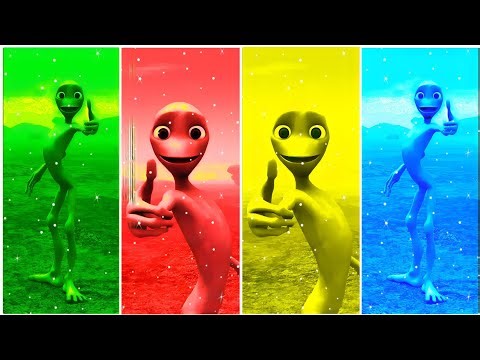 Alien Dance 2025 Fun Colors Crazy Moves👽🪐