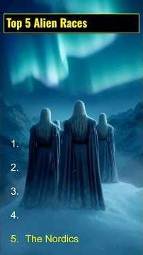 Top 5 Alien Races 👽 (Cinematic Documentary) #Aliens #Sora2 #TheGreys #Reptilians #UFO #AlienLore
