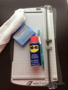 How to Tuneup your Stampin'Up! Paper Trimmer - Frenchie Stamps