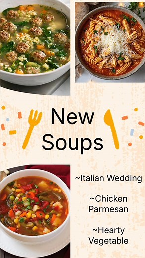 🚨🥣 COZY SEASON IS HERE! 🍂✨ If you haven’t tried Top Shelf Food Co yet… what are you waiting for?! 😋🔥 This week’s lineup is loaded with comfort and flavor: 💍 Italian Wedding 🍗 Chicken Parmesan 🥕 Hearty Vegetable …and don’t forget — we offer over 30 delicious meals every week too! 🍽️💪 💰 All soups & meals are just $10 this month! 🌐 Order now at topshelffoodcompany.com 🏡 Fresh, homemade, & ready to heat — because you deserve Top Shelf quality every day! 💛 | Top Shelf Food Co.