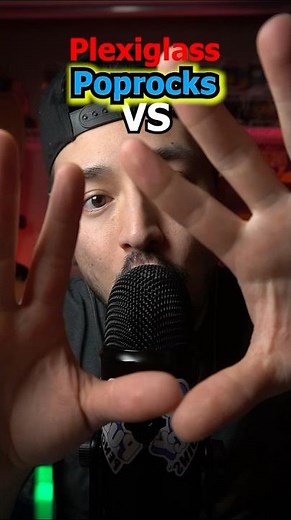 Plexiglass Vs PopRocks ASMR | Fast ASMR | Fast Aggressive ASMR