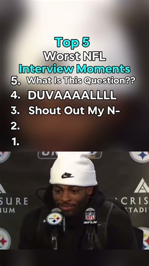 Top 5 Worst NFL Interview Moments #nfl #worst