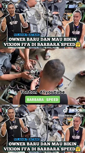 Tiba-tiba dateng ke bengkel barbara speed dan ingin buat vixion FFA🔥🔥🔥 #barbaraspeedmanualtech #barbaraspeed #barbaraspeed1200m #barbaraspeedmanualtech👌😎 #barbaraspeedsidoarjo #sapoeanginsawal💚 #barbaraspeedyoutube#barbaraspeedmanualtech