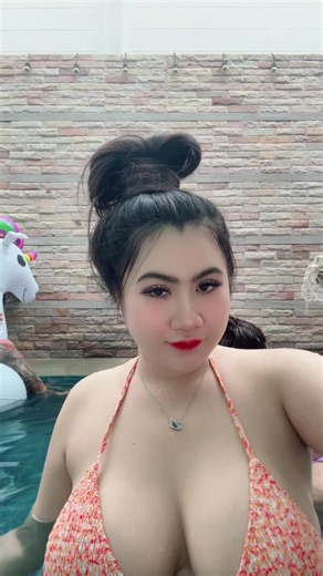 Fun Pool Party Vibes with Colorful Inflatable Floats