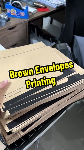 Personalized Brown Envelopes Printing Services