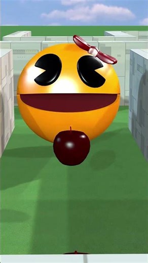 Robot Pacman vs Dentures #Shorts 2