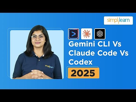 Gemini CLI Vs Claude Code Vs OpenAI Codex Compared | Gemini Vs Claude Vs Codex | Simplilearn