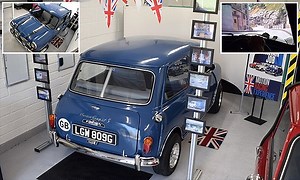 Italian Job Mini Cooper simulator set to sell for up to £30,000