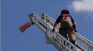 Local Fireman Climbs High to Support the Fight Against Cancer