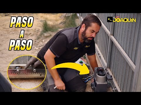 COMO INSTALAR UN MOTOR DE PUERTA DE GARAJE (Instalación completa)