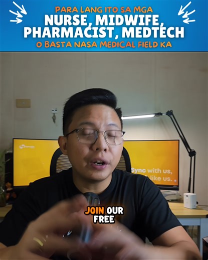 🚨 𝗙𝗢𝗥 𝗧𝗛𝗘 𝗠𝗘𝗗𝗜𝗖𝗔𝗟 𝗣𝗥𝗢𝗙𝗘𝗦𝗦𝗜𝗢𝗡𝗔𝗟𝗦 𝗪𝗛𝗢 𝗪𝗔𝗡𝗧 𝗧𝗢 𝗪𝗢𝗥𝗞 𝗙𝗥𝗢𝗠 𝗛𝗢𝗠𝗘 🚨 If you are a Nurse, Medtech, Pharmacist, or currently working in the medical field and thinking: “May mas maayos pa bang career option bukod sa pagod na hospital shifts?” Then read this. This THURSDAY, we’re opening a FREE 2-HOUR EXCLUSIVE TRAINING SESSION for aspiring Medical Virtual Assistants. ✔️ Walang hype ✔️ Walang sales pitch ✔️ Walang bayad — FREE talaga ✔️ Pure education real ta