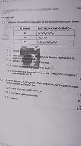 7.1 Electron Configuration QuestionsDefine atomic number.Wri... | Filo