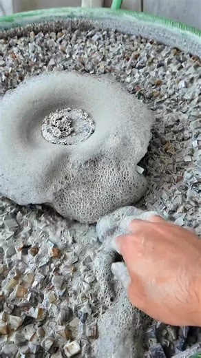 Amethyst Skull polishing | Blue Light Gemstones