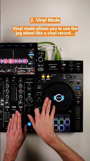 CDJ VS VINYL MODE