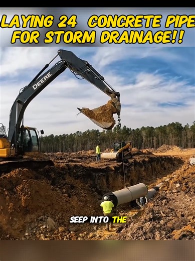 Installing Concrete Pipes for Effective Storm Drainage