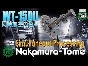 Reduced cycle time by using upper and lower turret machines