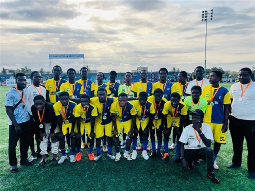 All Nice FC win silver in GARFA KGL U17 Colts Inter-District Championship