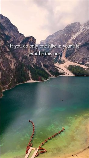 Lake Braies Hike, Italy | The Most Beautiful Hike in the Dolomites