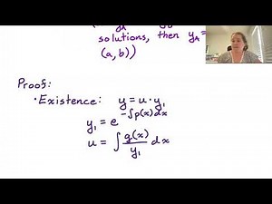 DiffEQ Section 2.1, part 5: Existence and Uniqueness Theorem