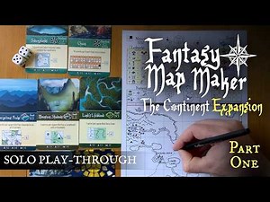 The Continent (Fantasy Map Maker Expansion) Solo Play-Through | Part 1